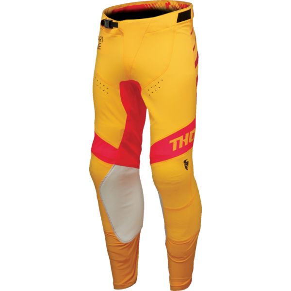 Pantaloni MX-Enduro Thor Pantaloni Moto Mx/Enduro Prime Analog Lemon/Red 24