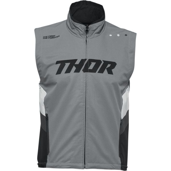 Geci Enduro Thor Vesta Moto MX Warm Up Gray/Black 2022