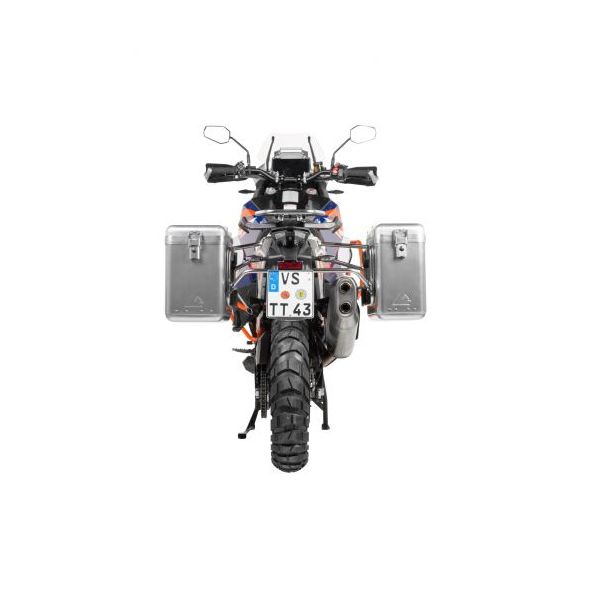 Genti Moto Strada Touratech Sistem Bagaje ZEGA Mundo Aluminium KTM 1290 Super Adventure S/R 2021- Silver