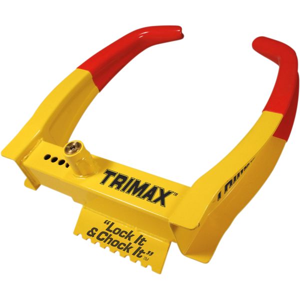Antifurt Moto Trimax Dispozitiv Blocaj Roata Universal Chock Red TCL75
