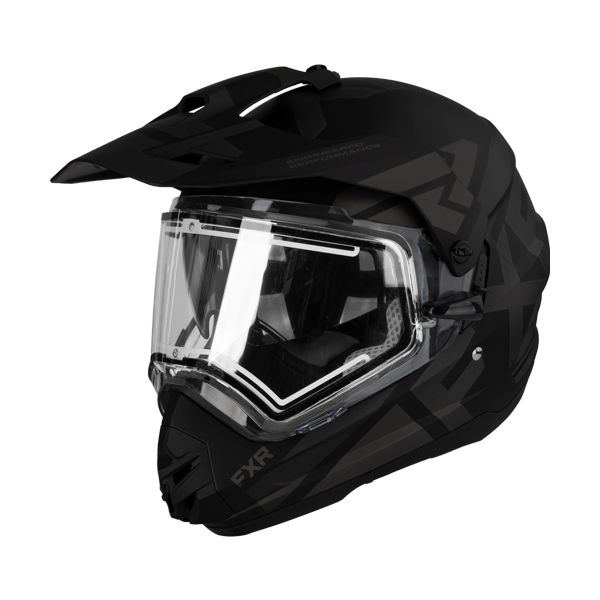 Helmets FXR Snow Torque X Team Electric Shield Sun Shade Black OPS 2022 Helmet