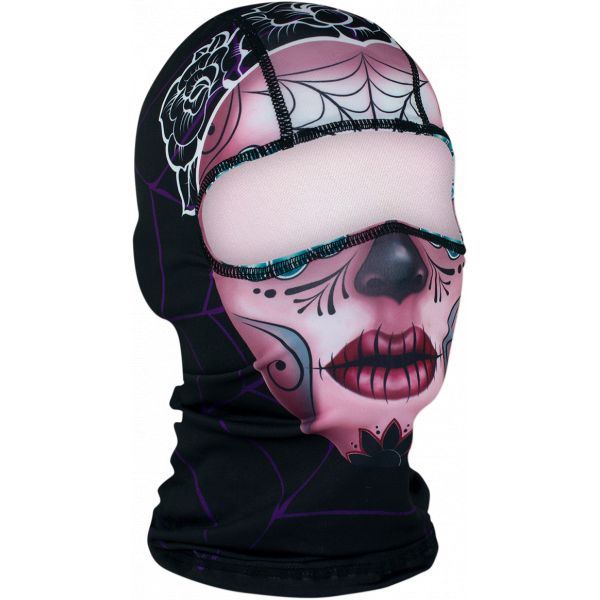 Cagule si Termice ZanHeadGear Cagula Sugar Skull One Size Wbp082