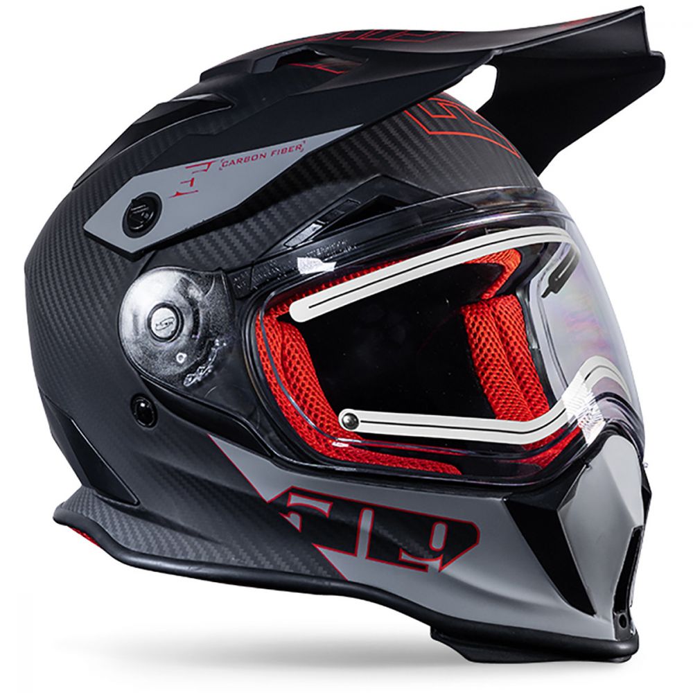 Helmet Delta R3 Carbon Fiber Ignite Helmet Red Aura 2020 509 Moto24