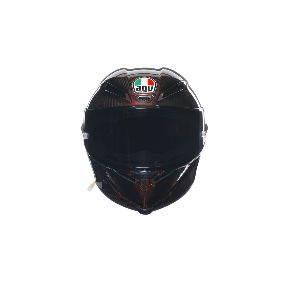 Moto Helmet Full Face Pista Gp Rr E Dot Mplk Mono Red Carbon Agv