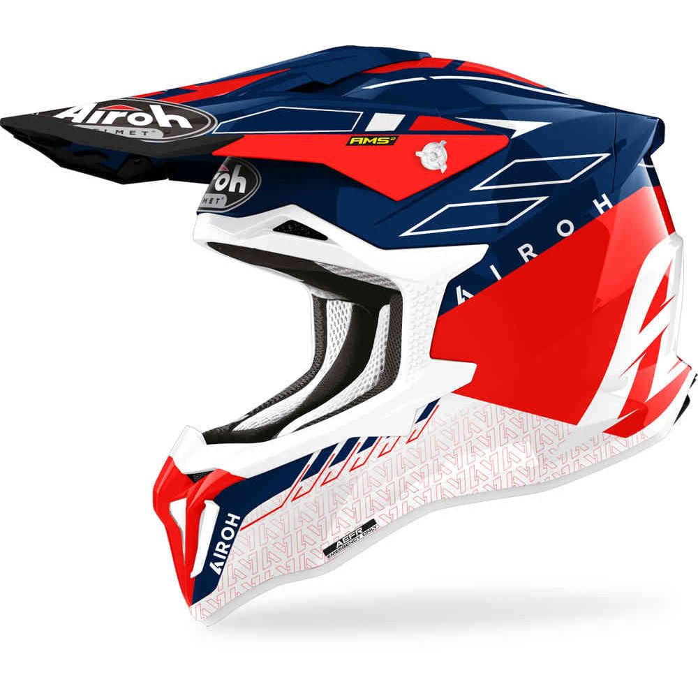 Casca Moto MX/Enduro Strycker Skin Red Matt 24