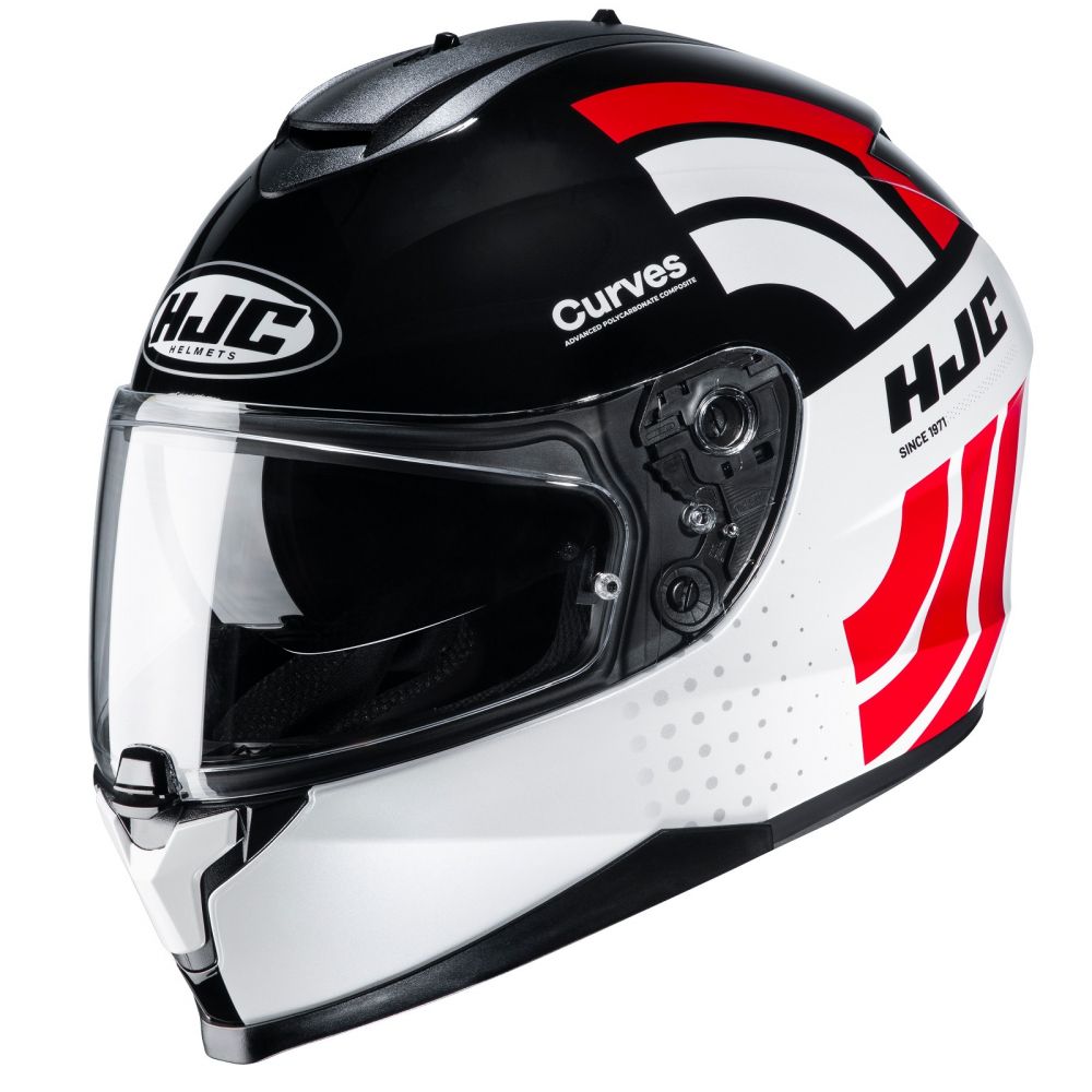 Casca Moto Full-Face C70 Curves Red