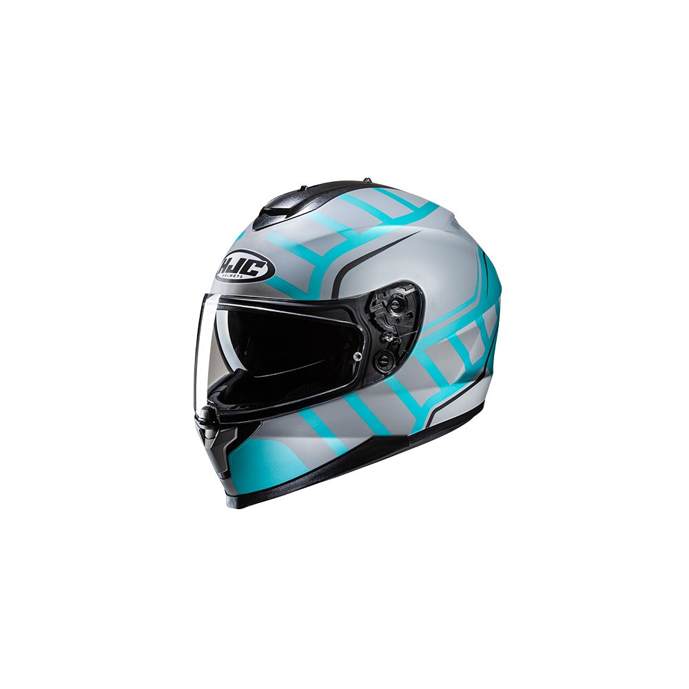 Casca Moto Full-Face 70 Holt Silver/Blue/Black 24