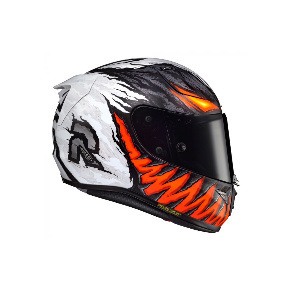 Casca Moto Full Face Rpha Anti Venom Marvel Red Hjc Hjc Moto