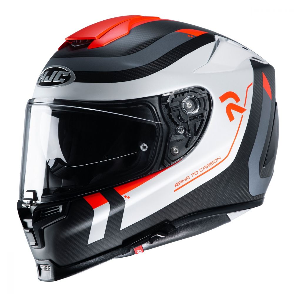 Casca Moto Full-Face RPHA 70 Carbon Reple Orange