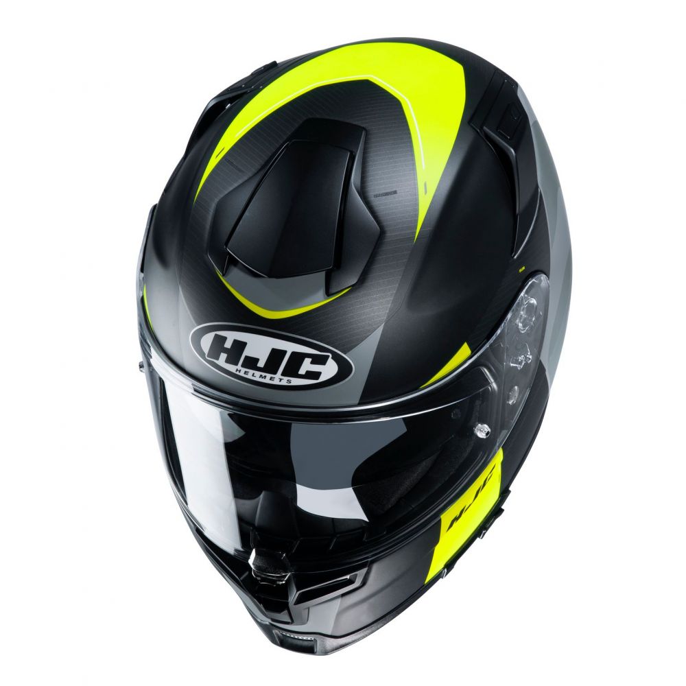 Casca Moto Full Face Rpha Wody Yellow Fluo Hjc Hjc Moto