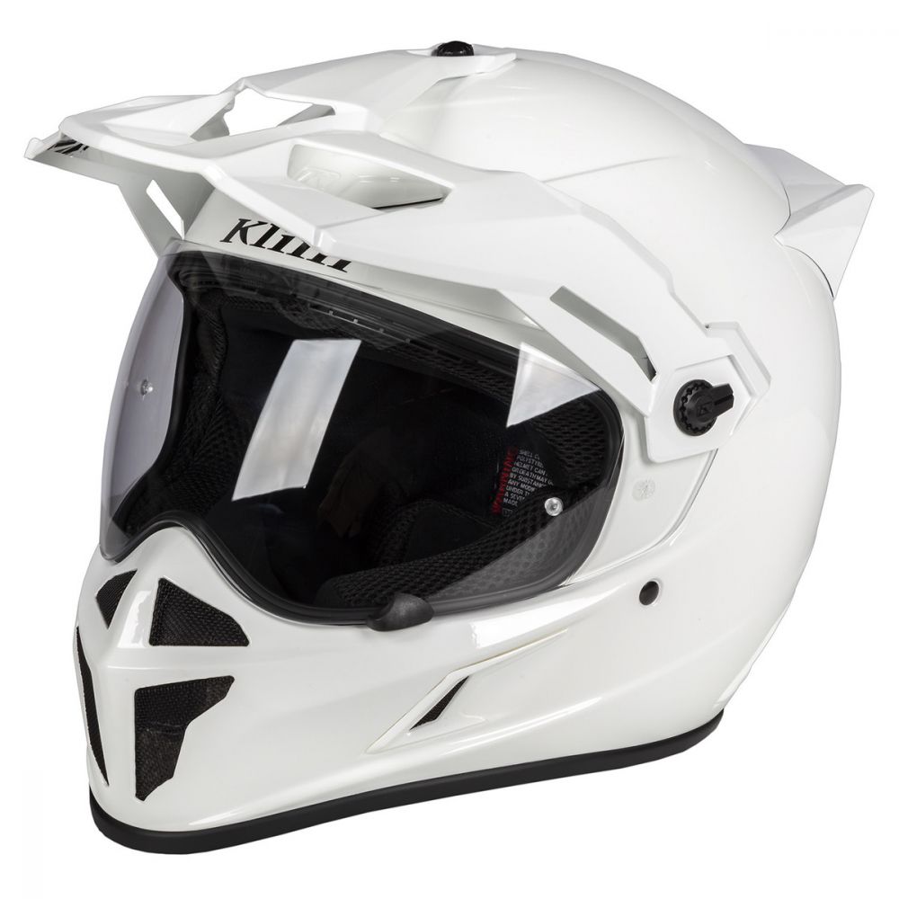 Casca Moto Krios Carbon ECE/DOT Gloss White