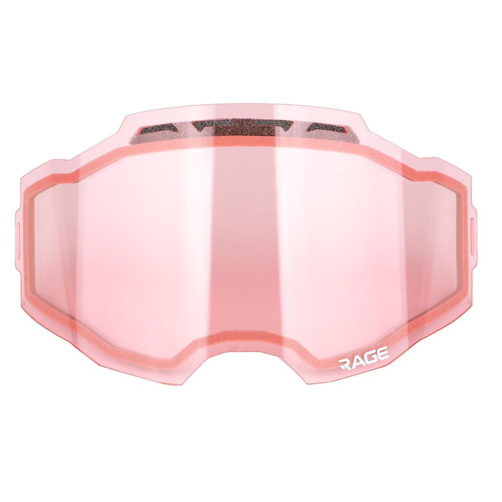 Lentila Schimb Ochelari Snowmobil Rage Lt Pink Tint