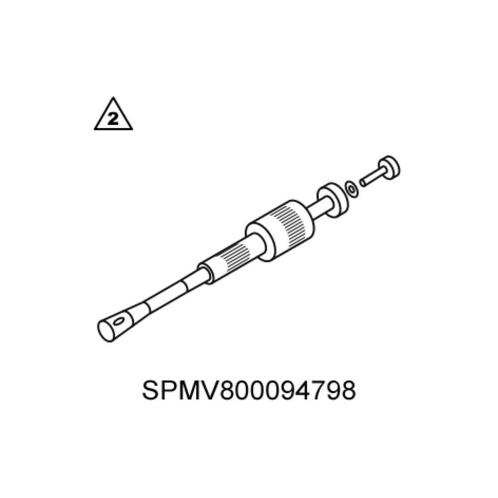 Valve rubber extraction tool KTM