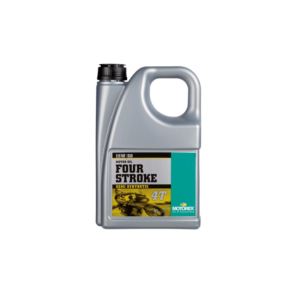 Engine Oil Four Stroke 15W50 4L | Motorex - Moto24