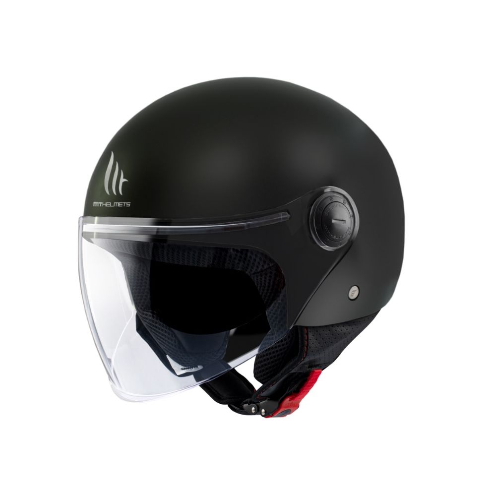 Casca Moto Open Face/Jet Street A1 Black Matt 23