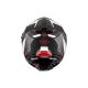 Casca Moto Full-Face Typhoon RS 2BM Matt Black/White/Red 2024