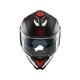 Casca Moto Full-Face Typhoon RS 2BM Matt Black/White/Red 2024