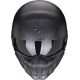 Casca Moto Open Face Exo-Combat Evo Marauder Matt Black/Dark Silver 2022